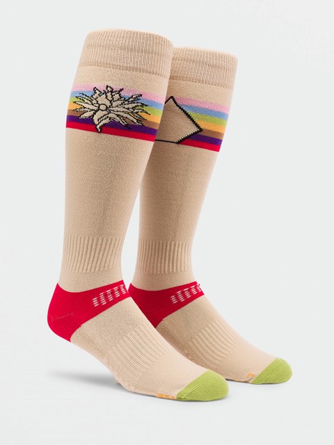 Volcom Lodge Sock Bílé | 067542-MTA