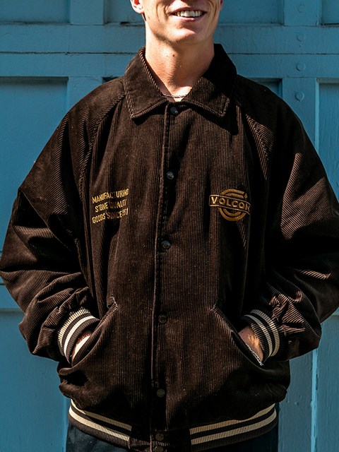 Volcom Majority Jacket Tmavě Hnědé | 416087-XYE