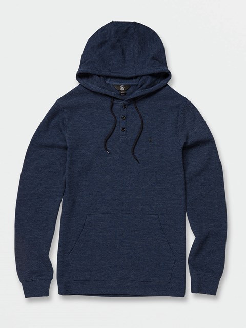 Volcom Murph Thermal Long Sleeve Shirt Indigo | 840291-XEA