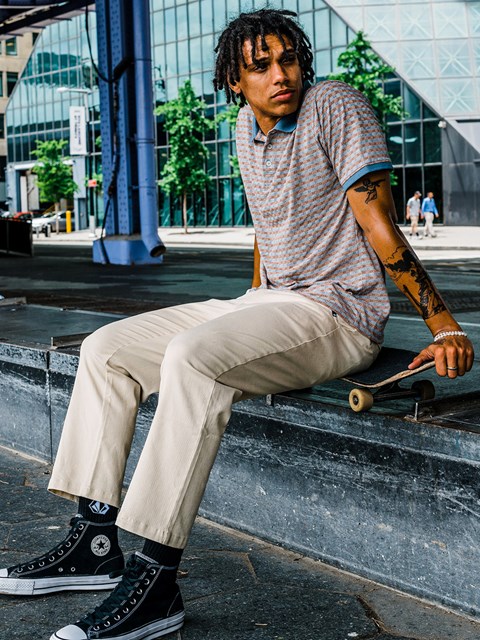 Volcom Nailer Chino Pants Šedé | 496718-ULK