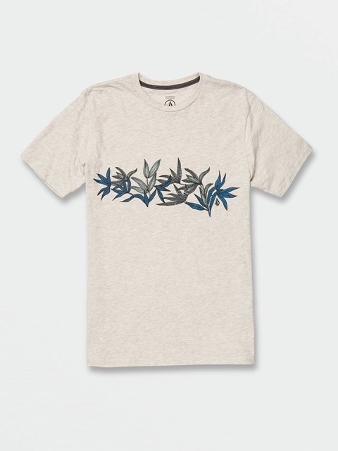 Volcom Op Leaf Krátké Sleeve Tee Bone Heather | 082943-SAB