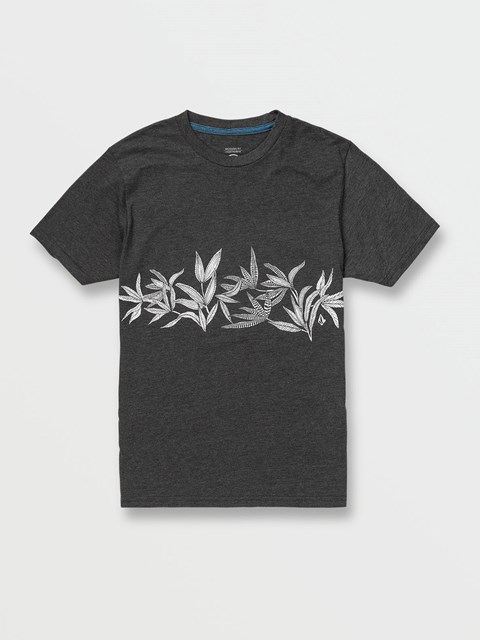 Volcom Op Leaf Krátké Sleeve Tee Tmavě Černé | 310475-CZR