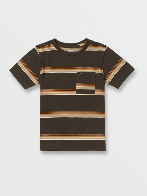 Volcom Outstoned Crew Krátké Sleeve Shirt Černé | 178350-LUS