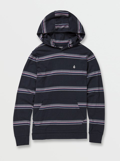 Volcom Outstoned S Kapucí Long Sleeve Shirt Tmavě Blankyt | 261093-AVD