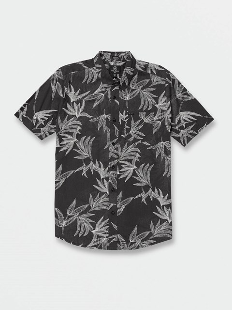 Volcom Paison Krátké Sleeve Shirt Černé | 694710-SKF