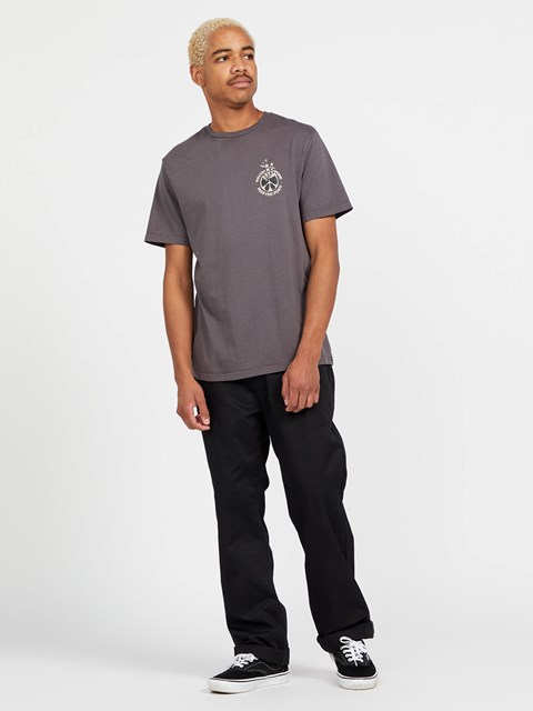 Volcom Partakerz Krátké Sleeve Tee Storm Cloud | 910254-WCO