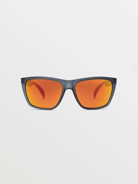 Volcom Plasm Sunglasses Matte Smoke / Heat Polar | 561240-EST