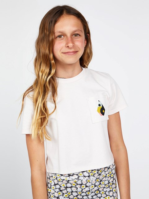 Volcom Pocket Dial Krátké Sleeve Tee Ash | 072618-XFS