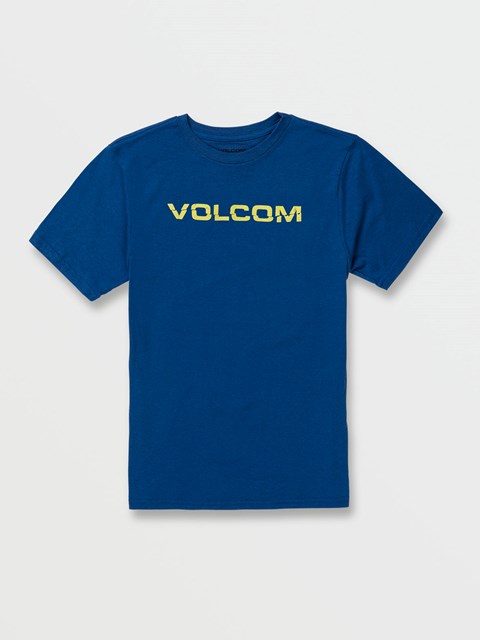 Volcom Rippeuro Krátké Sleeve Tee Královská Modrá | 274036-HWQ