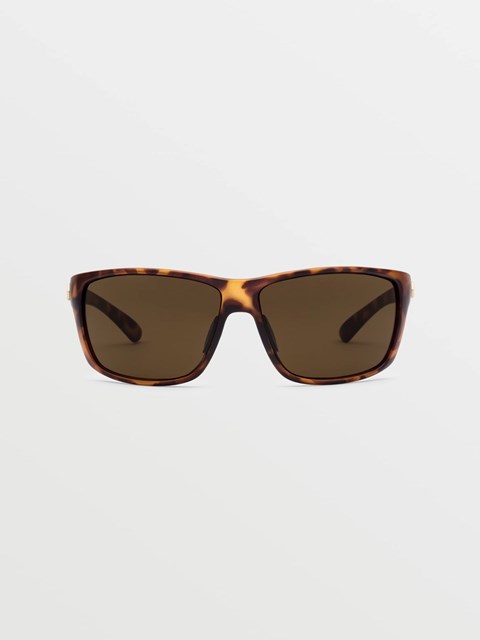 Volcom Roll Sunglasses Matte Tort / Bronze | 814950-QXM