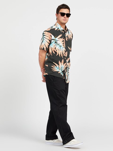 Volcom Seeweed Krátké Sleeve Shirt Černé | 526904-FRK