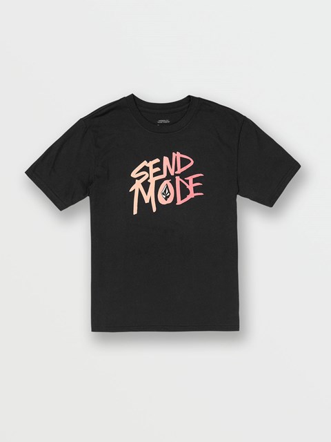 Volcom Send Mode Tech Krátké Sleeve Tee Černé | 732615-JUD