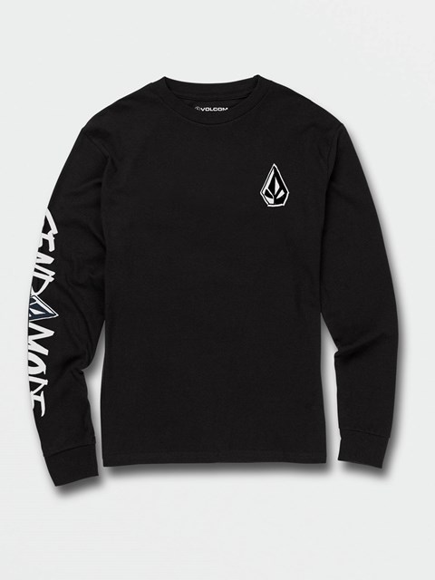 Volcom Send Mode Tech Long Sleeve Tee Černé | 613487-YTI