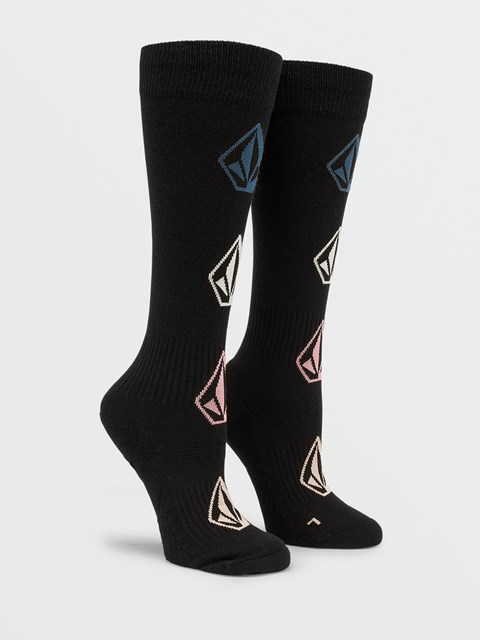 Volcom Sherwood Sock Černé | 230946-ZNJ