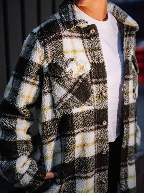 Volcom Silent Sherpa Jacket Espresso | 549812-ZUT