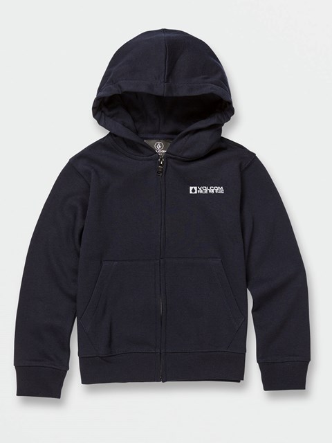 Volcom Slider Zip Hoodie Tmavě Blankyt | 079158-UZD