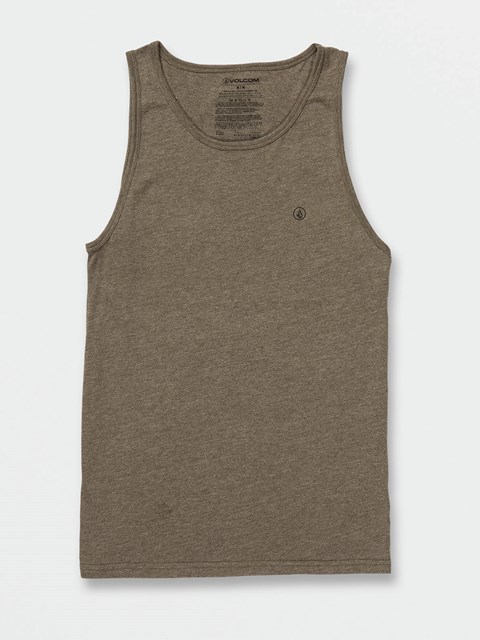 Volcom Solid Heather Tank Olivy Zelené | 308514-ONS