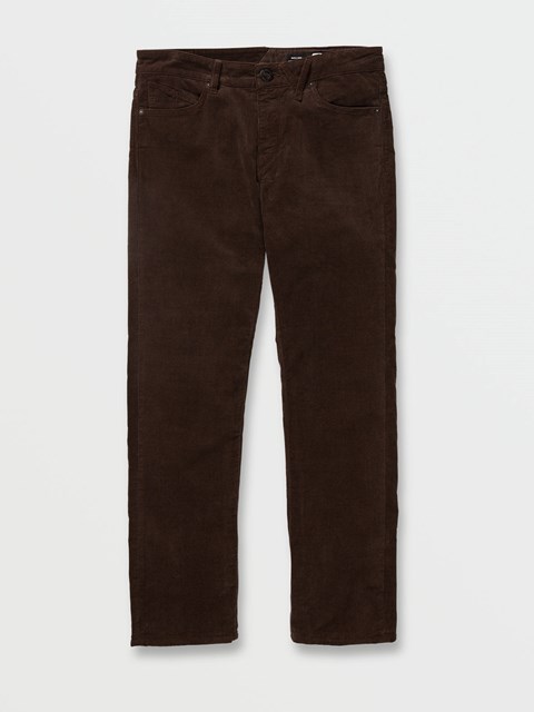 Volcom Solver 5 Pocket Corduroy Pants Tmavě Hnědé | 270543-FDG