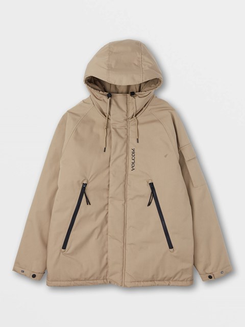 Volcom Stoke Stone Jacket Hnědožlutý | 295486-PLR
