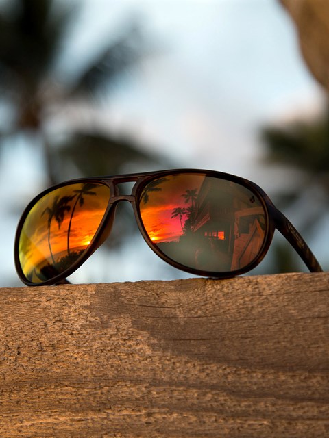 Volcom Stoke Sunglasses Matte Tort / Bronze Polar | 957016-JBE