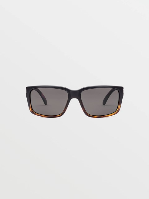 Volcom Stoneage Sunglasses Matte Darkside / Gray Polar | 395478-EGK
