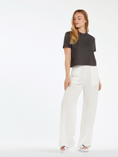 Volcom Stoneshine Junki Pant Bílé | 358104-BFW