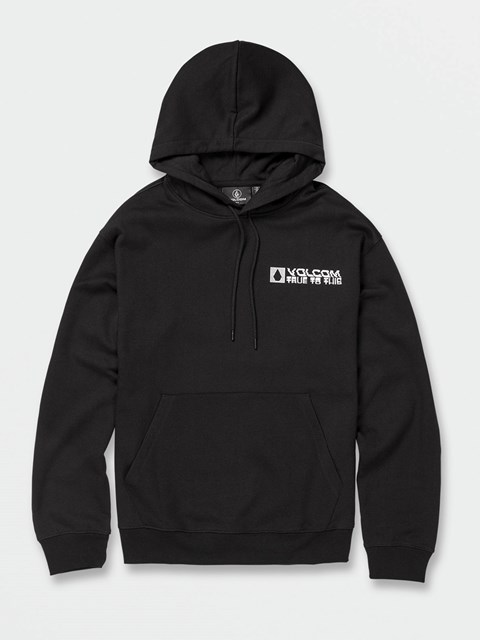 Volcom Strikehood Pullover Hoodie Černé | 739201-TYC