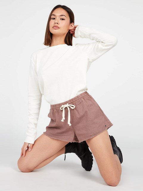 Volcom Strutin Stone Shorts Raisin | 029863-GMB