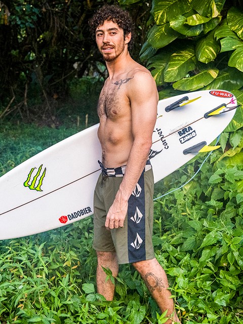 Volcom Surf Vitals Yago Dora Mod-Tech Trunks Military | 576193-ZTA