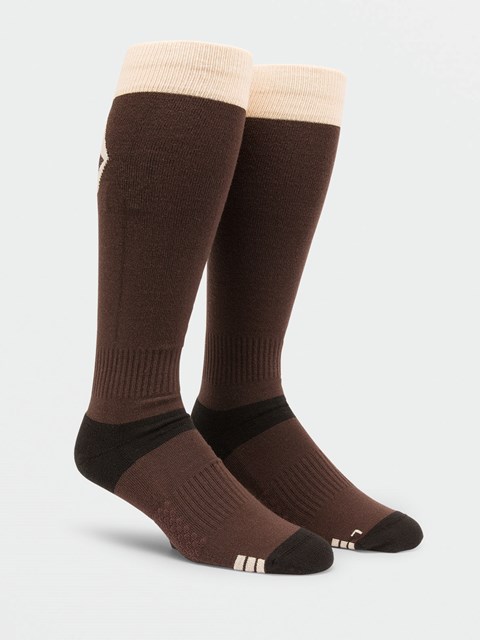 Volcom Synth Sock Hnědé | 356278-MTW