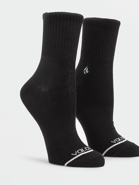 Volcom The New Crew Socks 3 Pack Assorted Colors | 725463-XTY