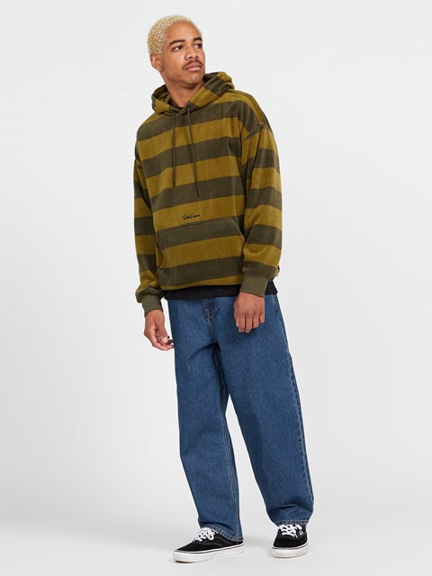 Volcom Throw Exceptions Pullover Hoodie Old Mill | 139520-LBC