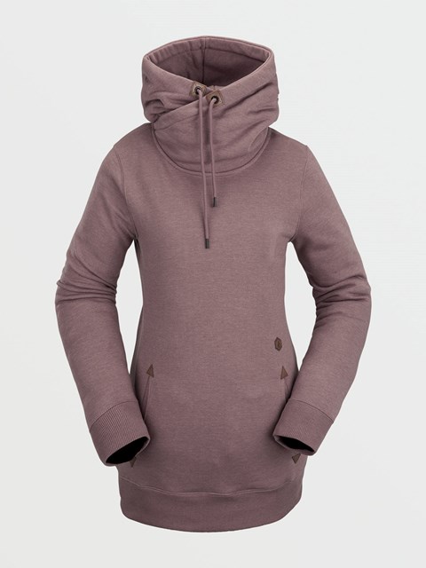 Volcom Tower Pullover Fleece Rosewood | 973816-HQA
