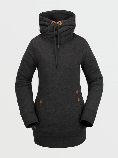 Volcom Tower Pullover Fleece Černé | 246397-KQA