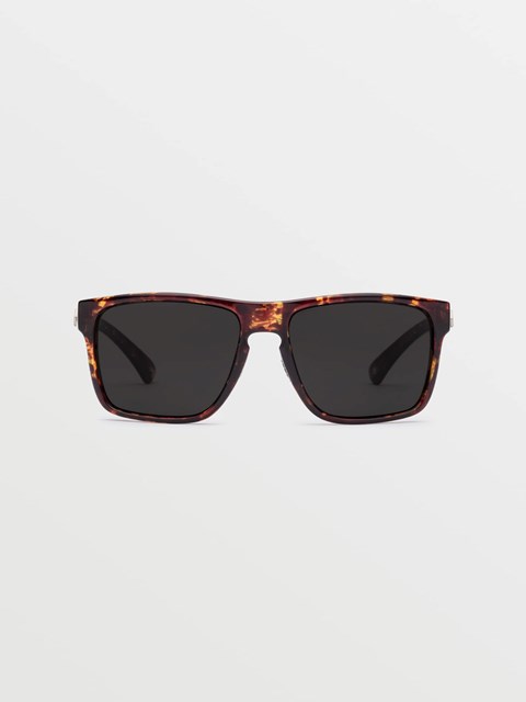 Volcom Trick Sunglasses Gloss Sea Grass Tort / Gray | 973016-ZXD