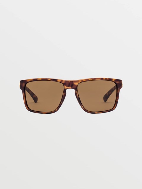 Volcom Trick Sunglasses Matte Tort / Bronze | 290615-LCV