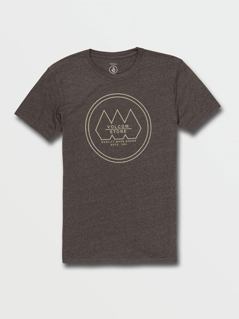 Volcom Tristone Krátké Sleeve Tee Tmavě Černé | 792540-DUZ