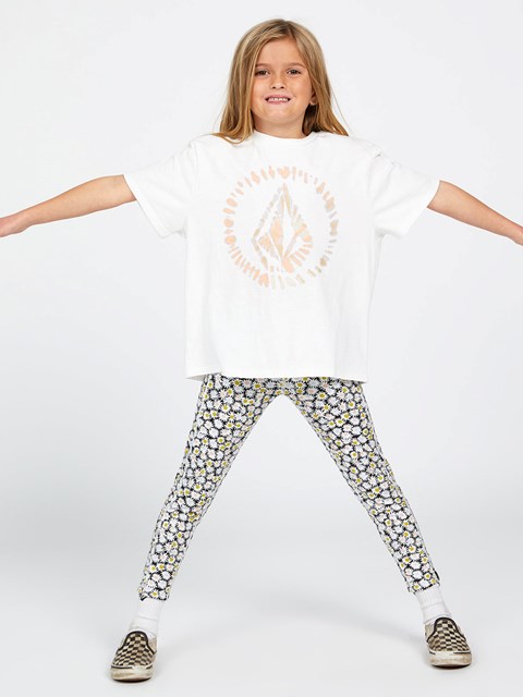 Volcom Truly Stoked Krátké Sleeve Boyfriend Tee Bílé | 375481-QVY