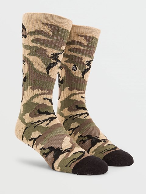 Volcom Vibes Socks Zelene | 351806-DXM