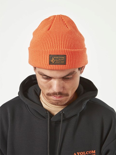 Volcom Volcom Workwear Beanie Oranžové | 618549-KDA