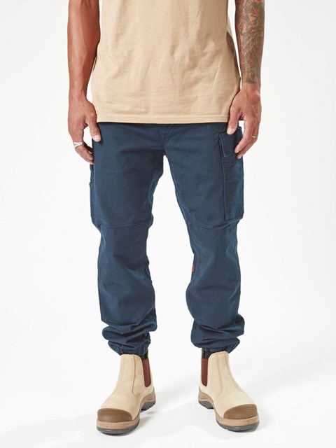 Volcom Volcom Workwear Caliper Cuffed Pants Tmavě Blankyt | 274518-SOH