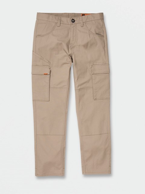 Volcom Volcom Workwear Caliper Light Pracovní Pants Brindle | 054396-BMY