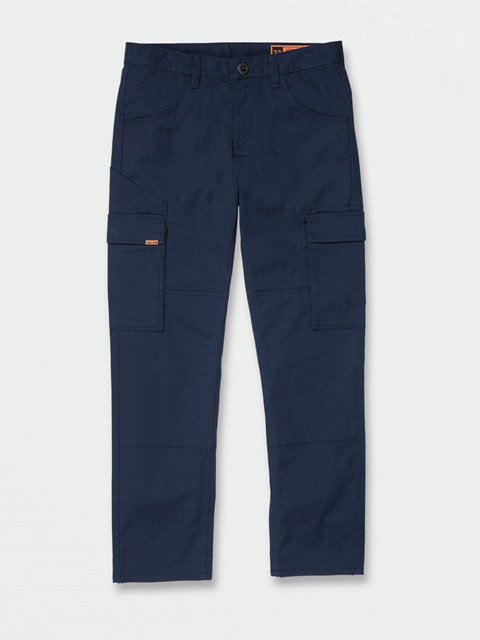 Volcom Volcom Workwear Caliper Light Pracovní Pants Tmavě Blankyt | 628734-NCG