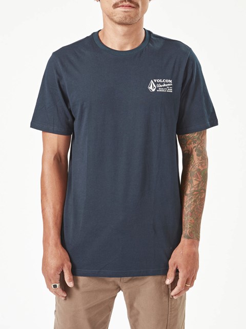 Volcom Volcom Workwear Krátké Sleeve Tee Tmavě Blankyt | 408753-LOI