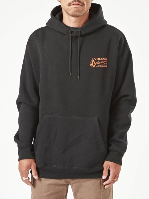 Volcom Volcom Workwear Pullover Hoodie Černé | 856732-YKZ