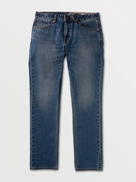 Volcom Vorta Slim Fit Jeans Blankyt | 081637-SXO