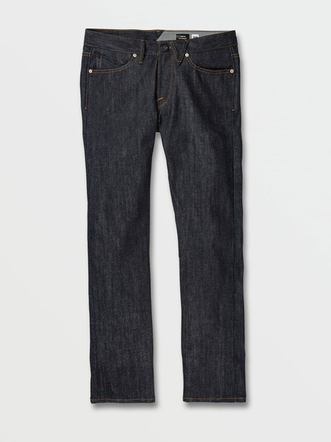 Volcom Vorta Slim Fit Jeans Rinse | 378425-MBK