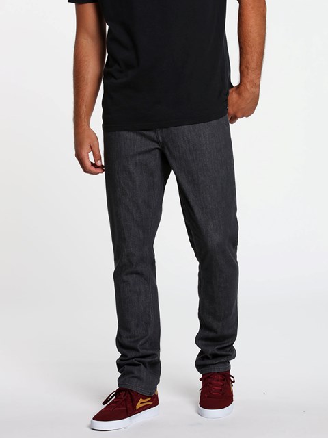 Volcom Vorta Slim Fit Jeans Tmavě Šedé | 391607-UQC