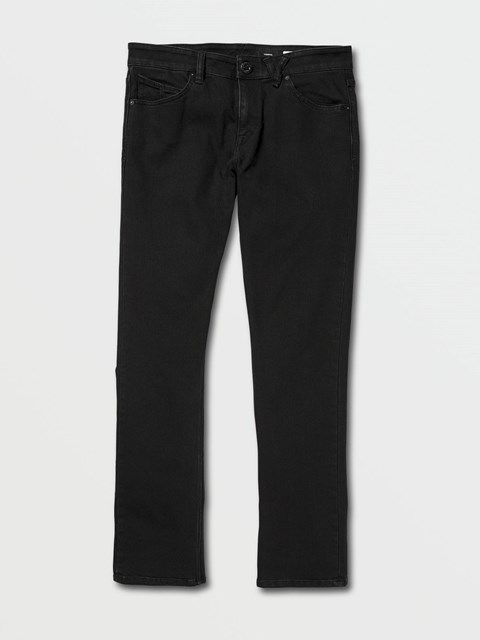 Volcom Vorta Slim Fit Jeans Černé | 216598-FUB