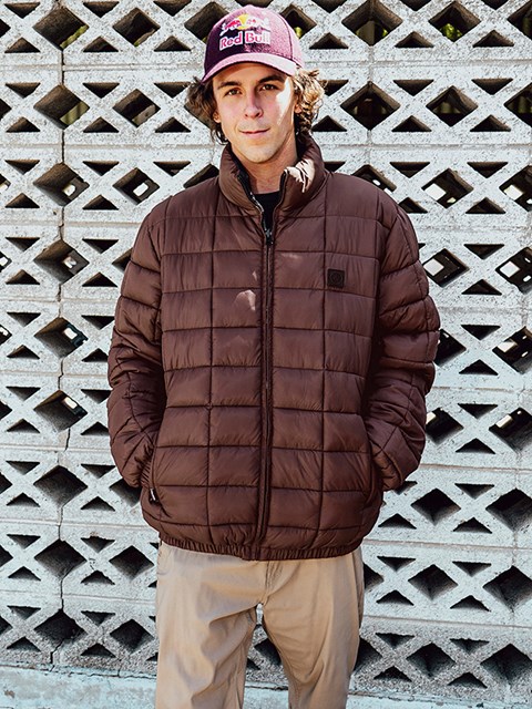 Volcom Walltzerd Reversible Jacket Mahogany | 790428-SMP
